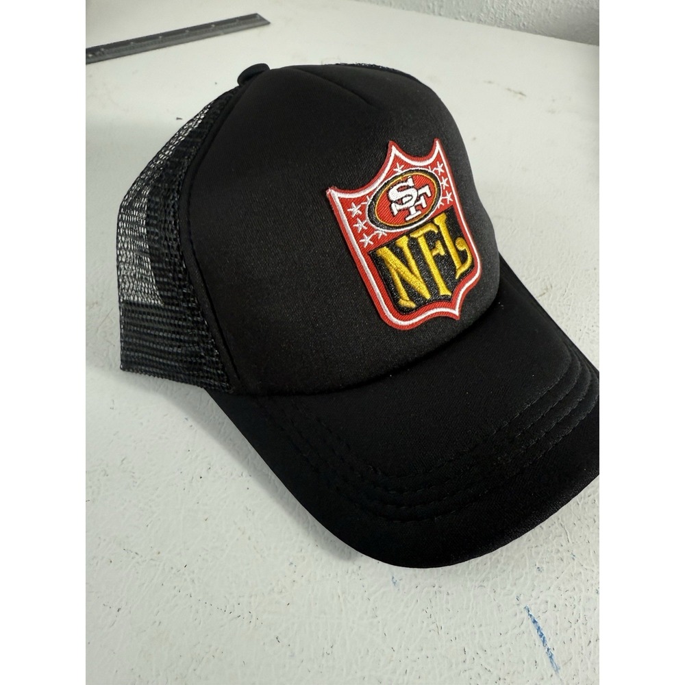 San‎ Francisco 49ers NFL Logo Patch Foam Retro Style Adjustable Trucker Hat